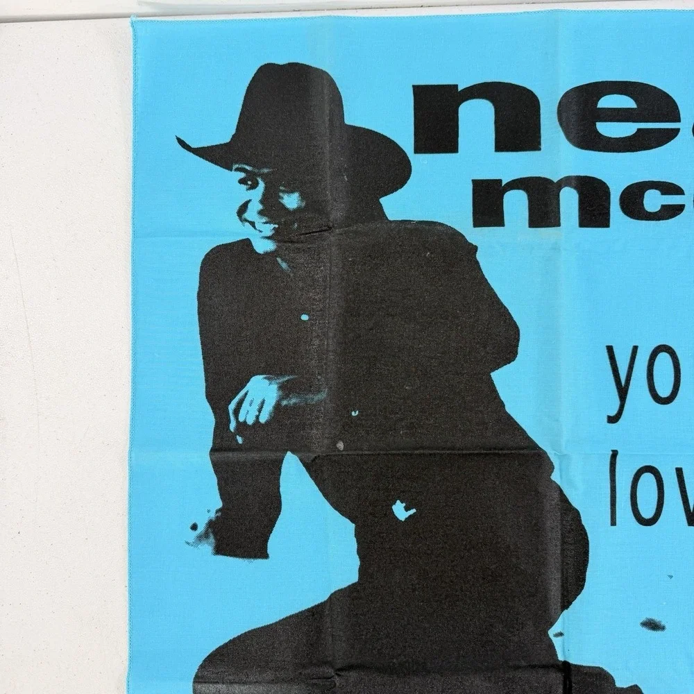 Vintage Neal McCoy You Gotta Love That 95 Country Music Bandana Scarf 21